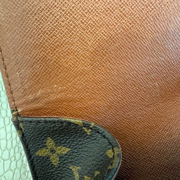 Louis Vuitton Monogram Cartouchiere Leather Shoulder Bag Brown GM SL0932 - Picture 14 of 16